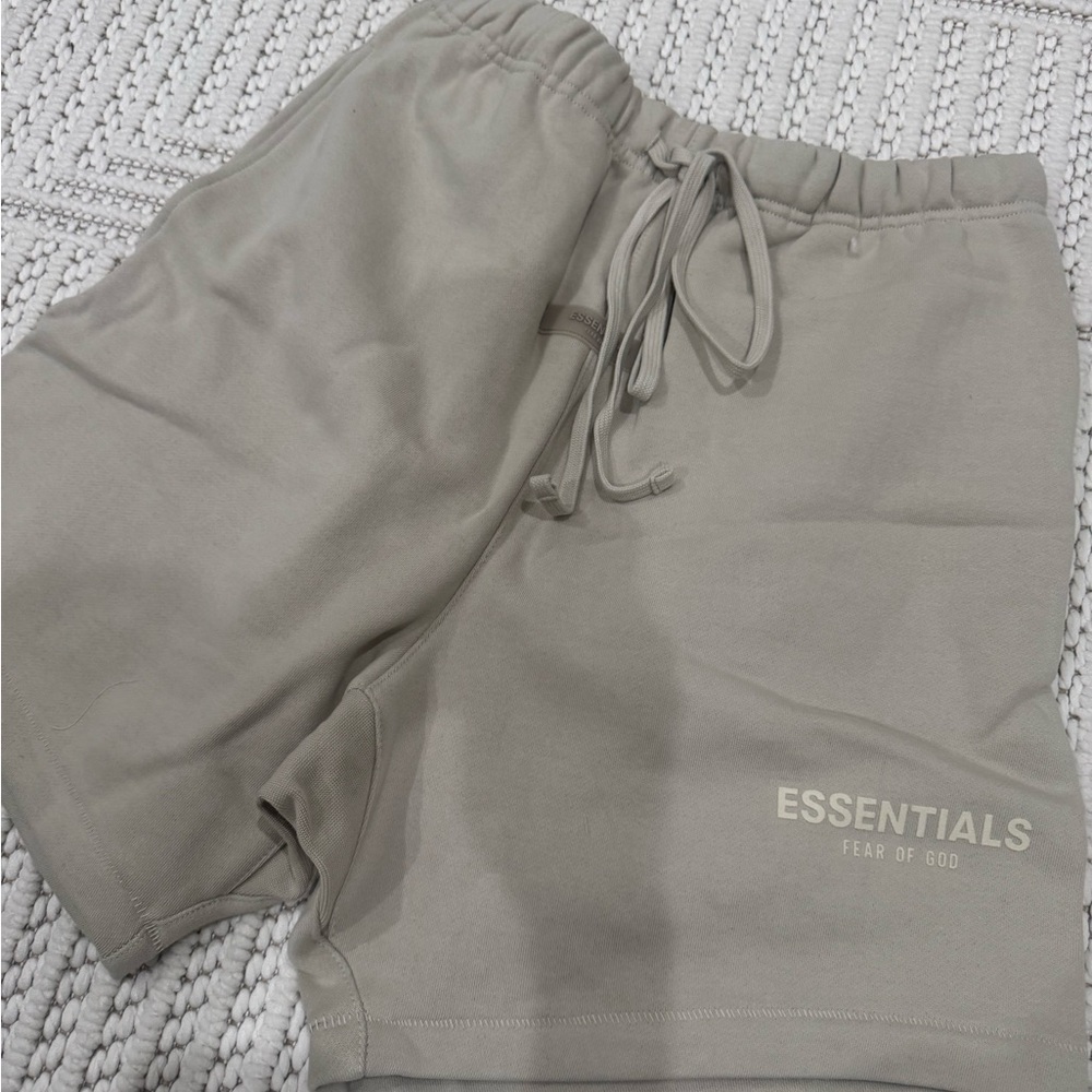 Fear of God Essentials Tan Shorts
